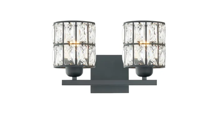 James Allan Raymond 2 Light 13″ Wide Bathroom Vanity Light