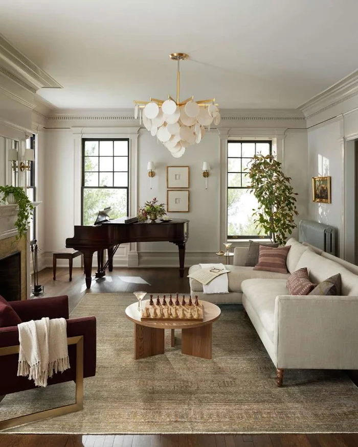 Jean Stoffer x Loloi – Bradbury Dove / Gold 2-7in x 4 Accent Rug – BRADBRU-02DVGO2740