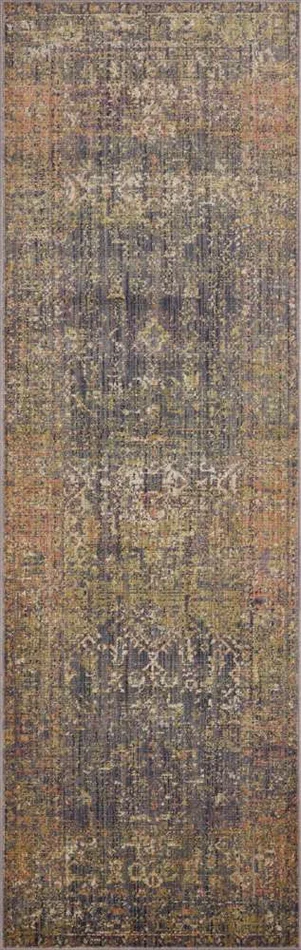 Jean Stoffer x Loloi – Bradbury Ink / Multi 2-6in x 12-0in Runner Rug – BRADBRU-05IKML26C0