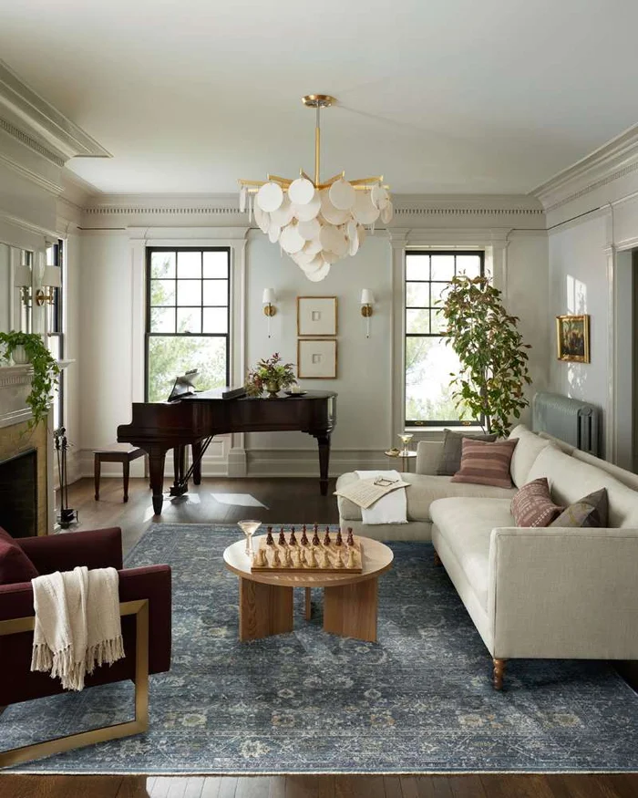 Jean Stoffer x Loloi – Bradbury Ocean / Gold 6-3in x 9 Area Rug – BRADBRU-03OCGO6390