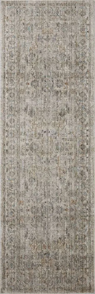 Jean Stoffer x Loloi – Katherine Beige / Mist 2-7in x 10-0in Runner Rug – KESSKES-03BEMI27A0
