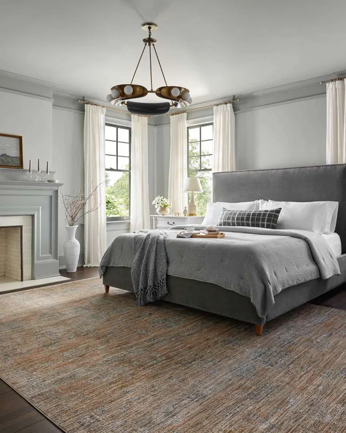 Jean Stoffer x Loloi – Katherine Copper / Steel 11-6in x 15-7in Area Rug – KESSKES-04CPSTB6F7