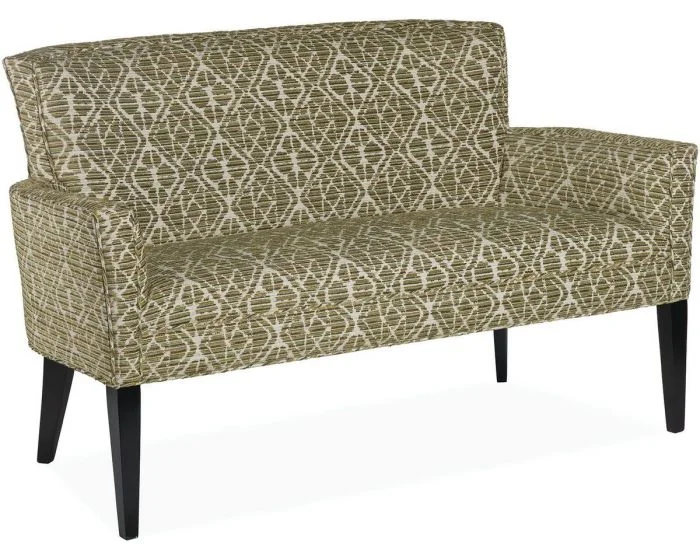 Jessica Charles Haven Settee #Calculus Pesto (Grade 100)