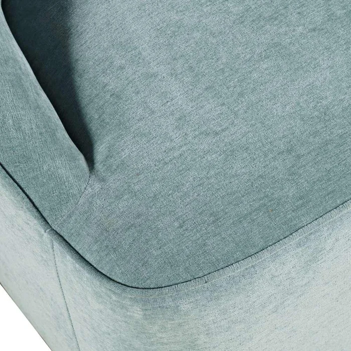 Jofran – Lulu Mid-Century Modern Upholstered Casual Swivel Accent Chair, Teal – LULU-SW-TEAL