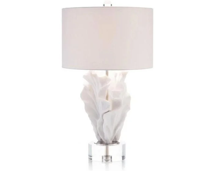 John Richard 33″ Cast Coral Table Lamp – #JRL-10017 – (Quick Ship) (Dropshippable)