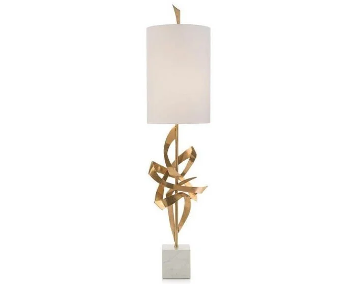 John Richard 43″ Architectural Table Lamp – #JRL-9830 – (Quick Ship) (Dropshippable)