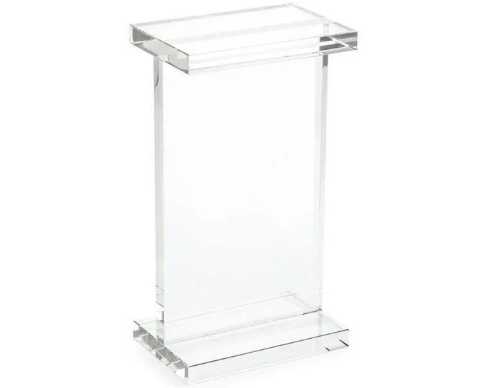 John Richard Rectangle Crystal Martini Table – #JFD-0086 – (Quick Ship)