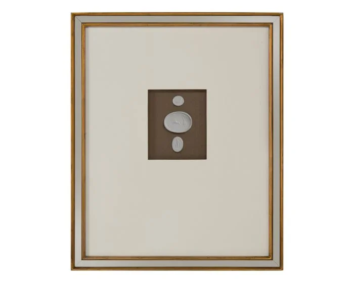 John Richard Wall Decor Mahogony Intaglio Ix (Dropshippable)