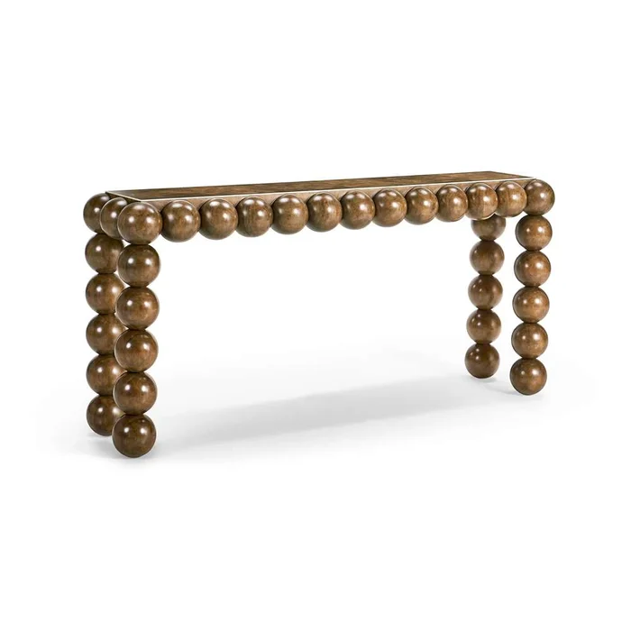 Jonathan Charles Fine Furniture – JC Modern – Orb Console Table – 007-3-AT1-MBM