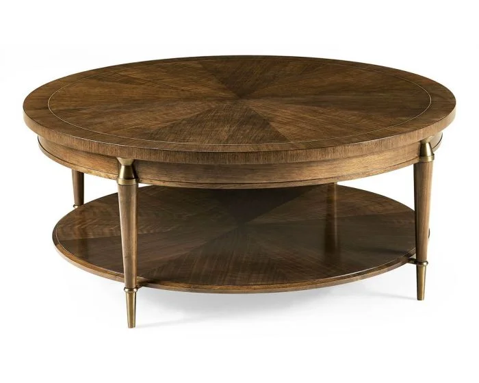 Jonathan Charles Toulouse Round Cocktail Table