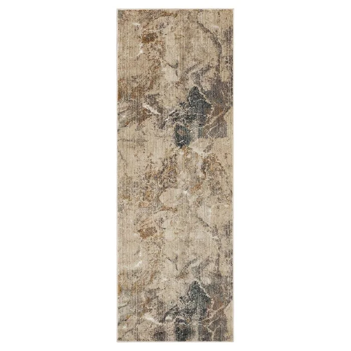 Karastan – Echo Tesoro Cream 2 7in x 7 3in Area Rug – R1063-238-031087-IP