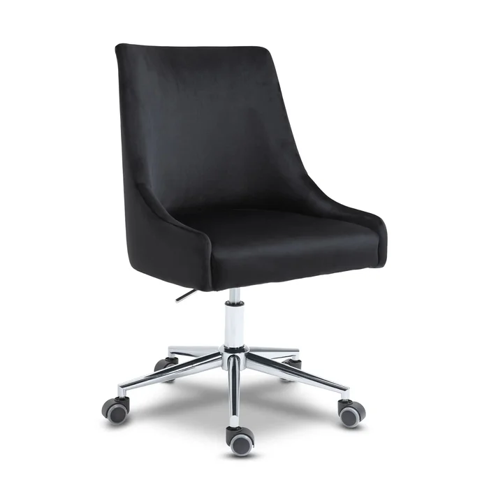 Karina – Office Chair with Chrome Legs