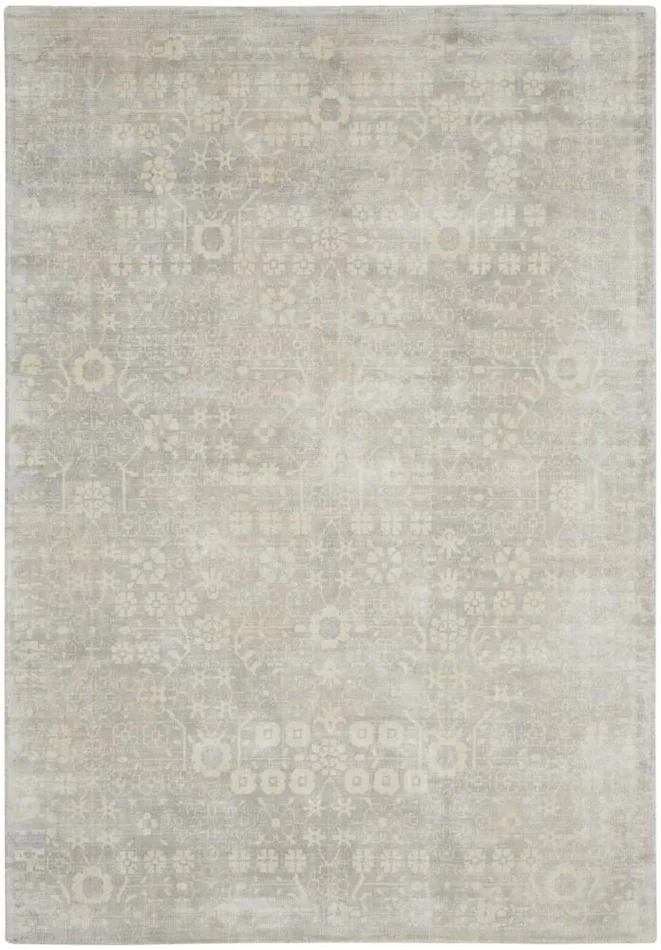 Kathy Ireland Home – Desert Skies DSK02 Light Grey 53in x 75in Area Rug – DSK02-99446361820_CLOSEOUT