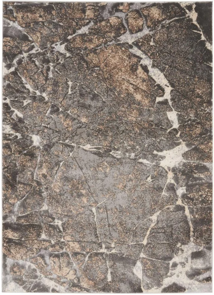 Kathy Ireland Home – Heritage KI351 Grey 52in x 73in Area Rug – KI351-99446405982_CLOSEOUT