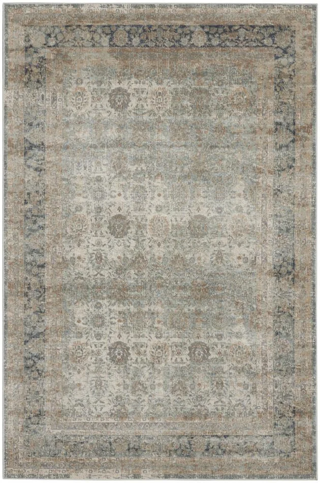 Kathy Ireland Home – Malta Area Rug – 53in x 77in Cloud – MAI10-99446376107 – CLOSEOUT
