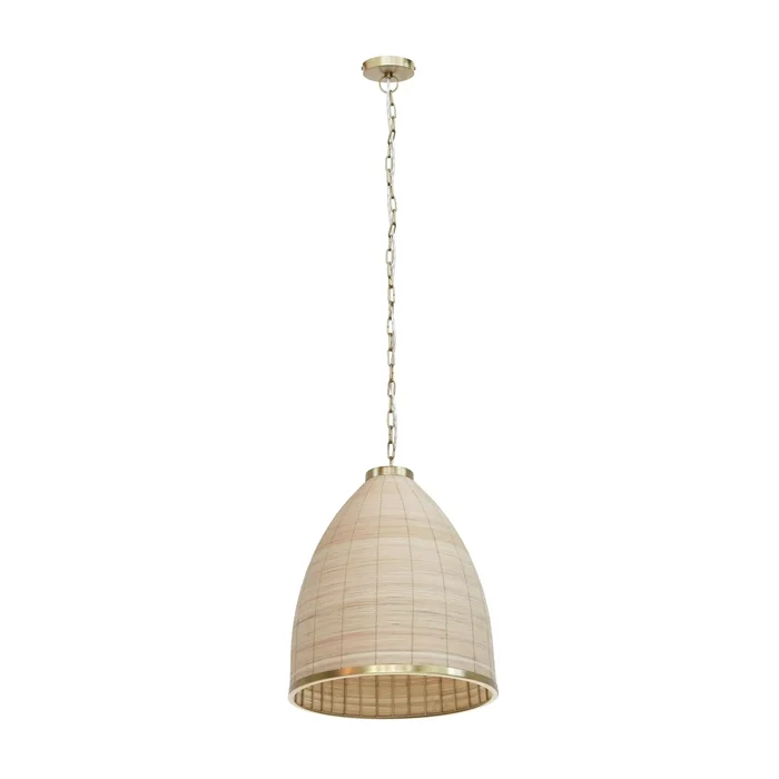 Kelsey – Rattan Pendant Lamp – Natural
