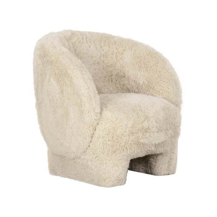 Kiki – Vegan Shearling Accent Chair