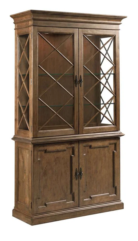 Kincaid Furniture – Ansley Mortimer Display Cabinet – Complete – 024-830P_CLOSEOUT-KC