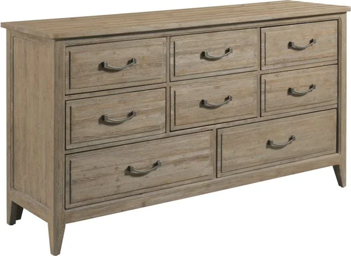 Kincaid Furniture – Urban Cottage Bancroft Eight Drawer Dresser – 025-130