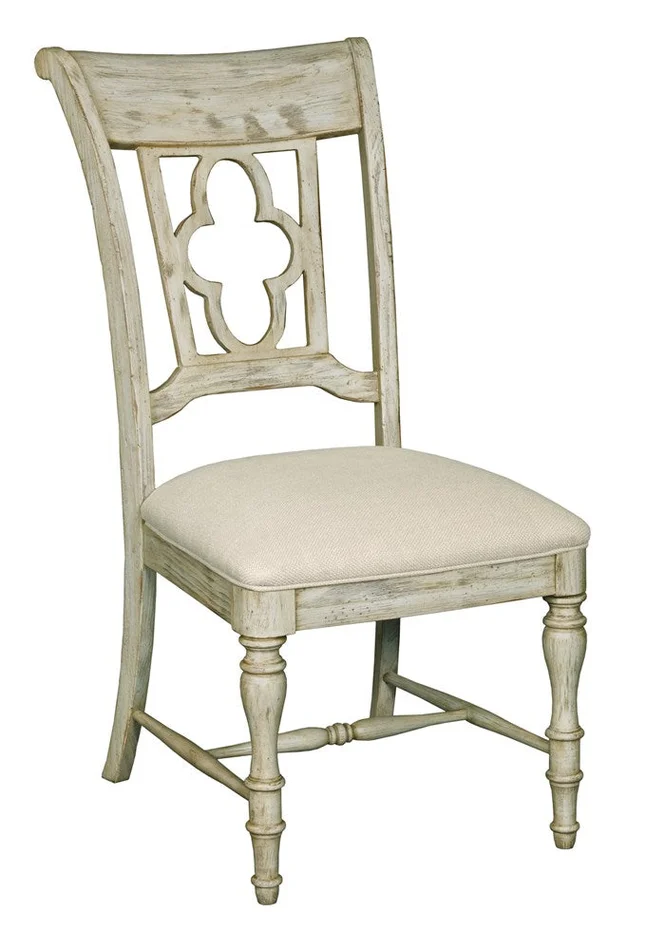 Kincaid Furniture – Weatherford Cornsilk Side Chair – 75-061