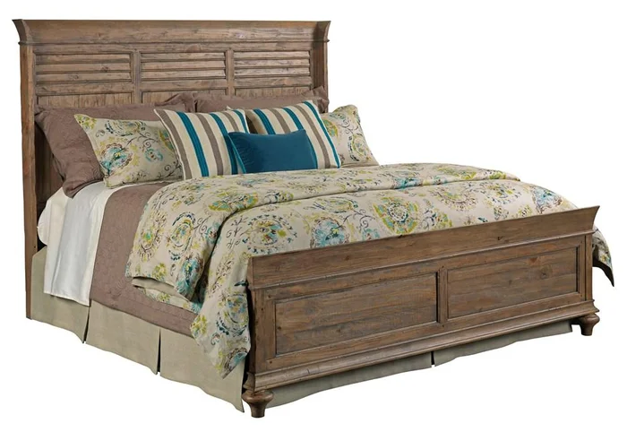 Kincaid Furniture – Weatherford Heather Shelter Bed Queen – 76-130P