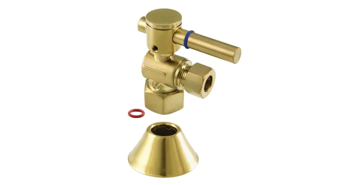 Kingston Brass 2″ High Brass Angle Stop Valve