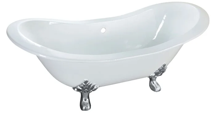 Kingston Brass Aqua Eden 61″ Clawfoot Cast Iron Tub