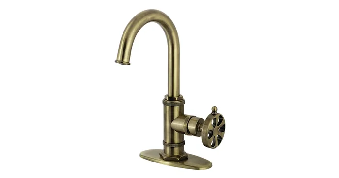 Kingston Brass Belknap 1.8 GPM Single-Handle 1-Hole Deck Mount Bar Faucet