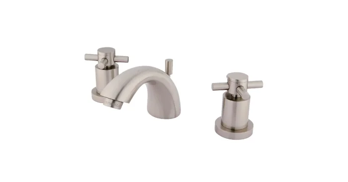 Kingston Brass Concord 1.2 GPM Mini-Widespread Bathroom Faucet with Pop-Up Drain Assembly