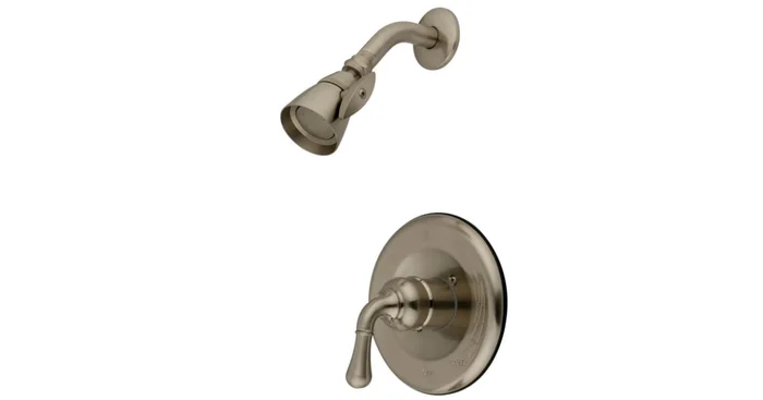 Kingston Brass Magellan Shower Trim with Multi Function Shower Head and Metal Lever Handle