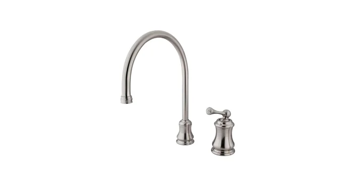 Kingston Brass Restoration 1.8 GPM Widespread Kitchen Faucet