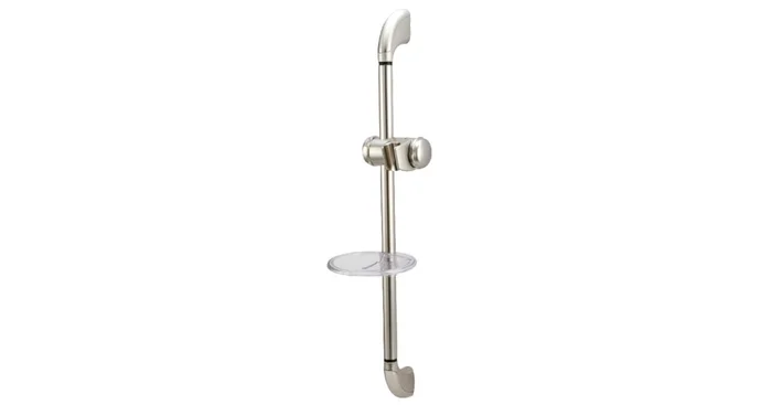 Kingston Brass Shower Slide Bar with Soap Dish