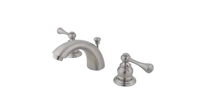 Kingston Brass Vintage 1.2 GPM Mini-Widespread Bathroom Faucet with Pop-Up Drain Assembly