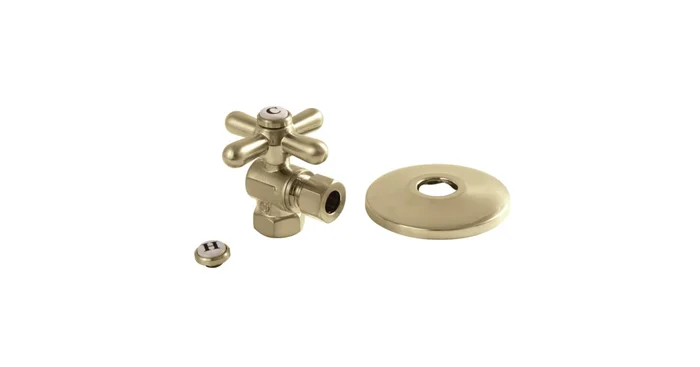 Kingston Brass Vintage 1-5/8″ Brass Angle Stop Valve