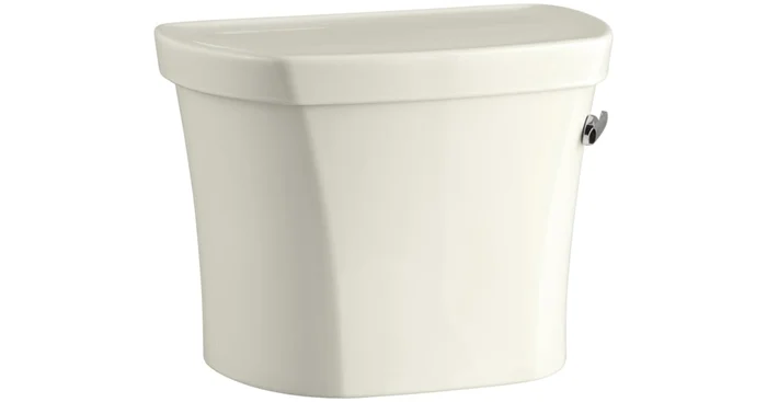 Kohler 1.28 GPF Tank with 14″ Rough In and Right Hand Trip Lever from the Wellworth Collection