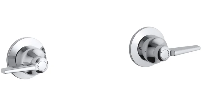 Kohler Triton Double Handle Valve Trim Only with Metal Lever Handles