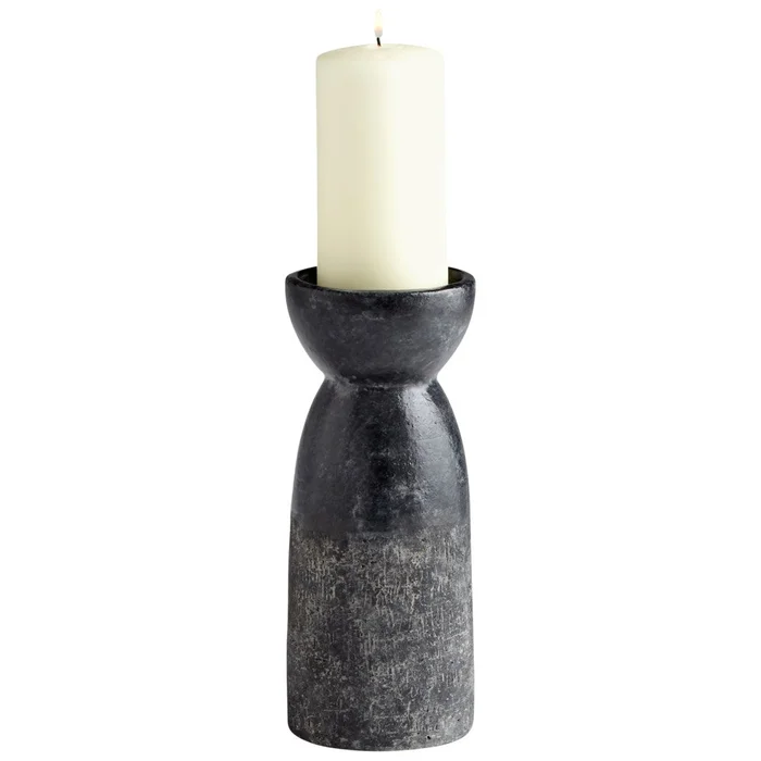 Large Escalante Candleholder – Black