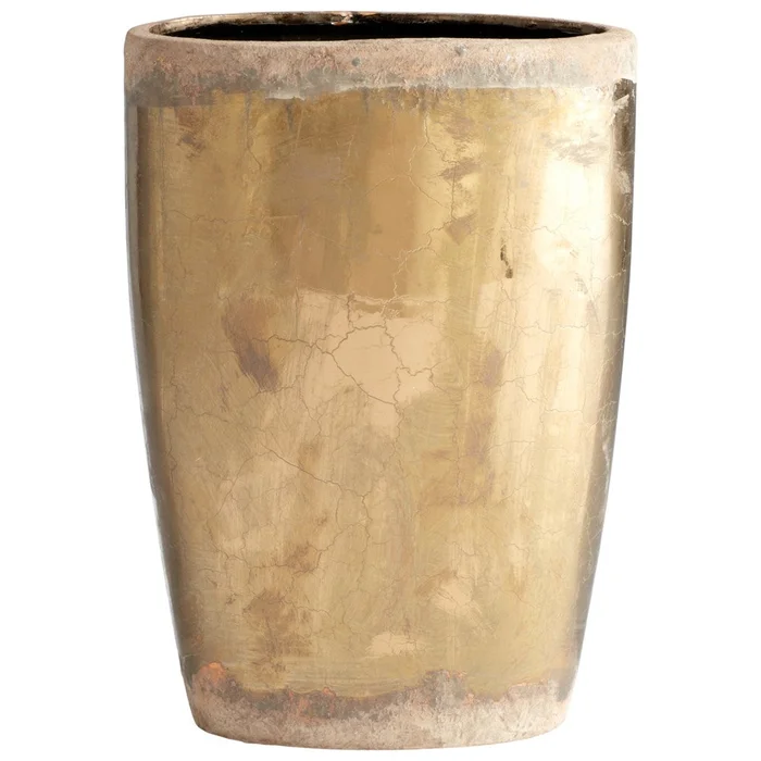Large Rosen Planter – Brown-Bronze-Rust