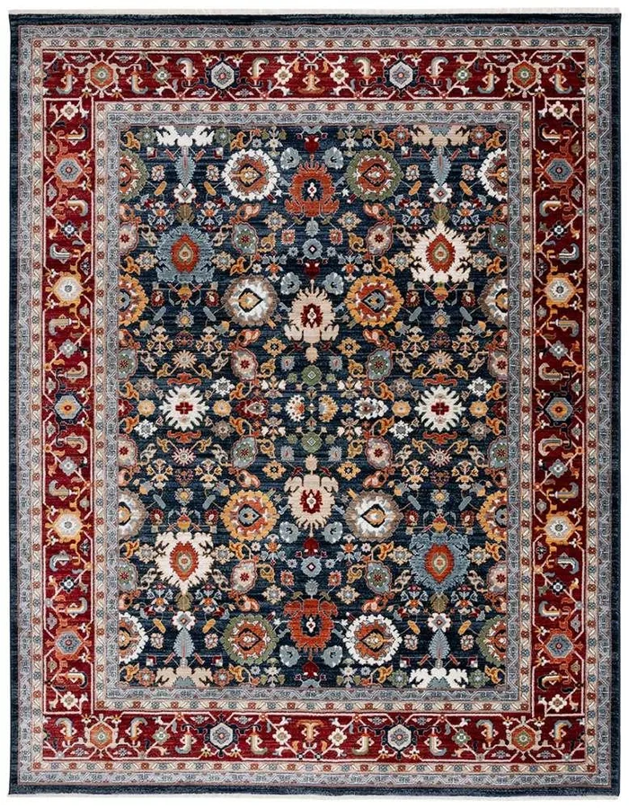 Lauren Ralph Lauren – 1108 Rug – 2-0in x 8-0in – Navy / Red