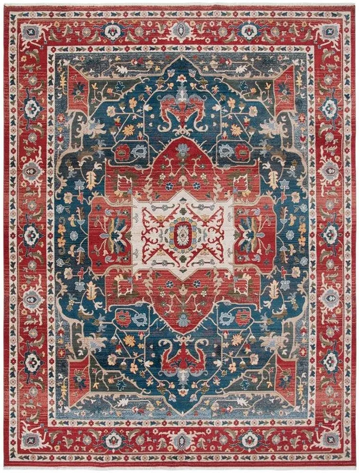 Lauren Ralph Lauren – Camille Rug – 10 X 13 – Red / Navy