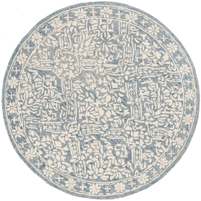 Lauren Ralph Lauren – Olivier Rug – 5 X 5 Round – Blue / Ivory