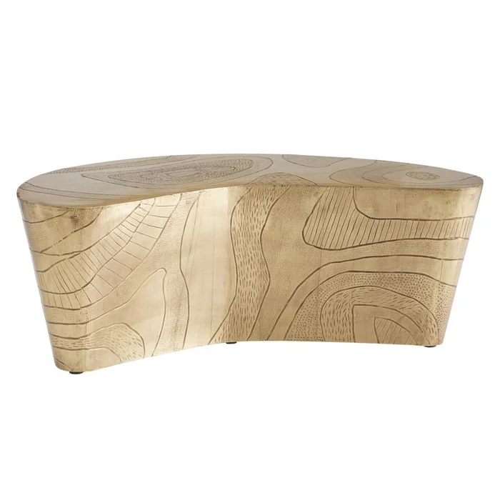 Lazaro Coffee Table – Gold