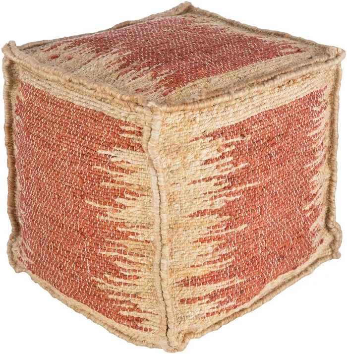 Livabliss – Sonali Pouf – Rust – SNPF002-161616