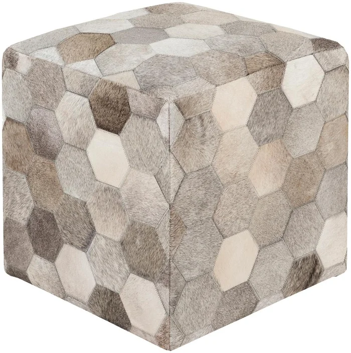 Livabliss – Trail Ottoman – Light Gray – TLPF-001