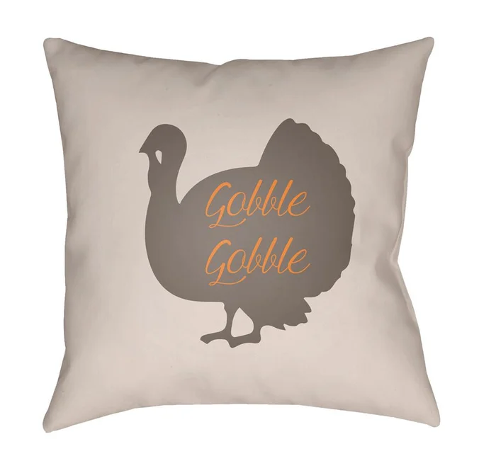 Livabliss – Turkey 20inLx20inW Accent Pillow – TKY001-2020