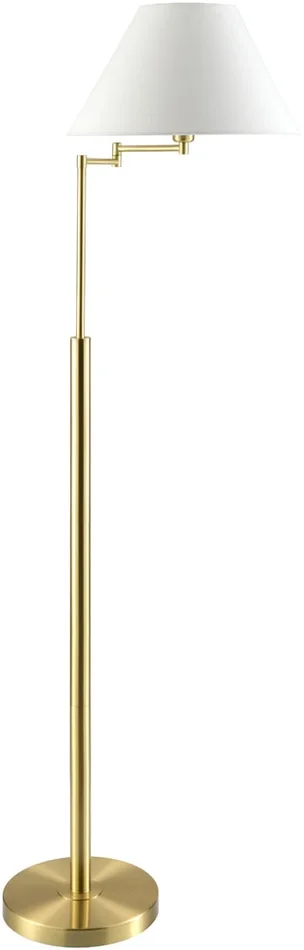 Livabliss – Zeke Accent Floor Lamp – Brass – Gold – ZEK-001