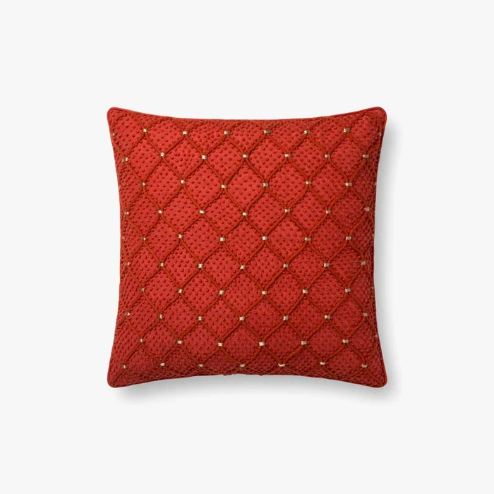 Loloi Pillows P0675 Rust / Gold