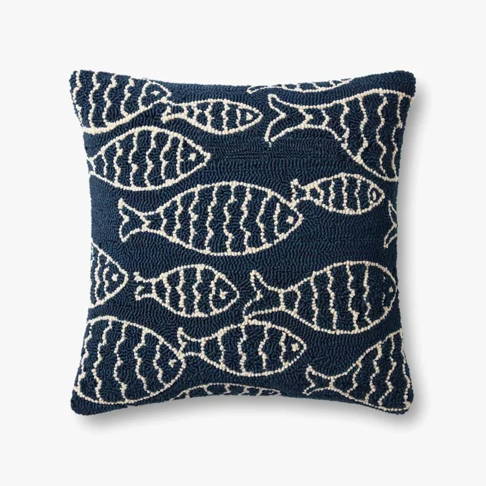 Loloi Pillows P0908 Navy