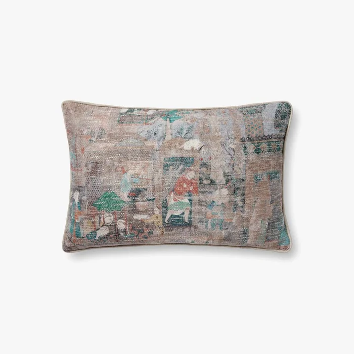 Loloi Pillows PLL0007 Brown / Multi