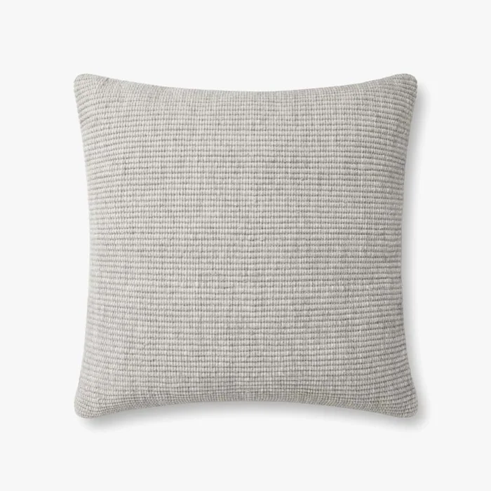 Magnolia Home by Joanna Gaines x Loloi Pillows PMH0020 Smoke